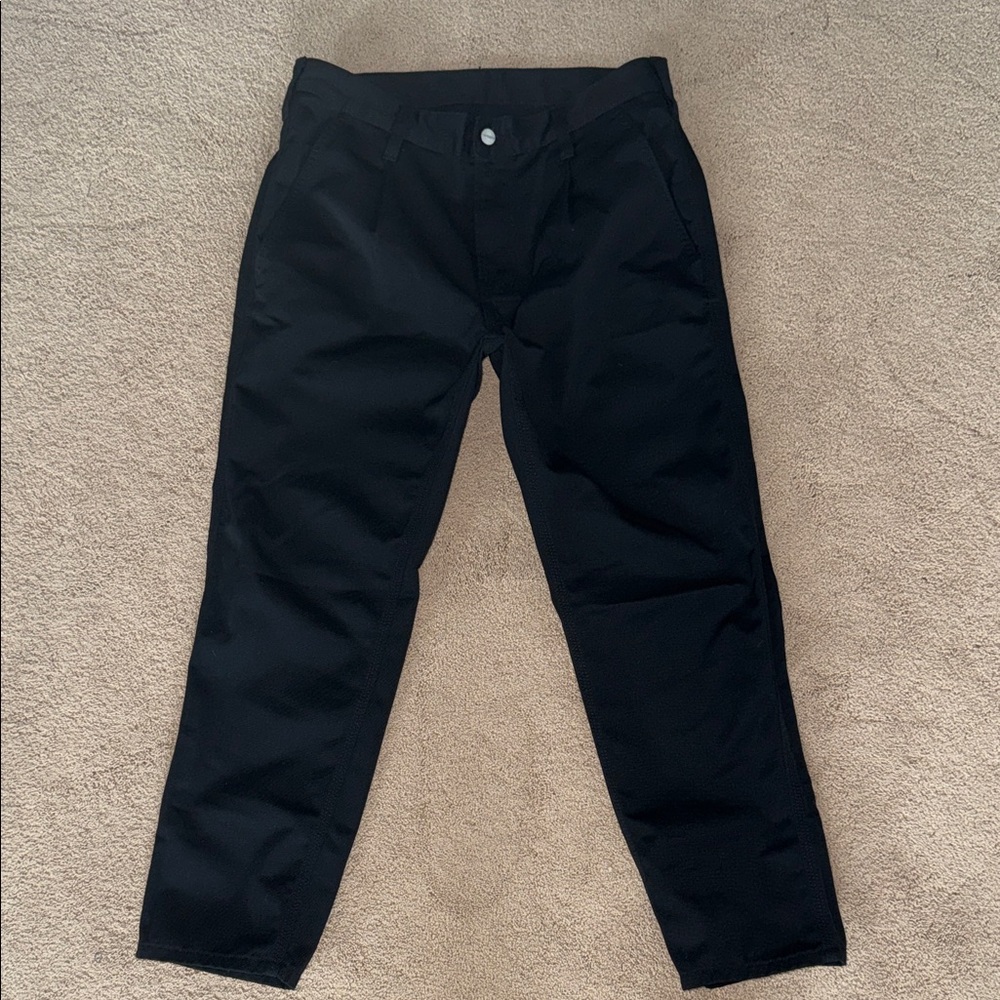 Carhartt WIP Black Chinos - Picture 3 of 7